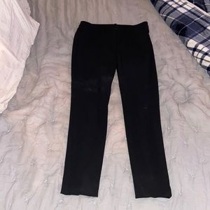 Black mid-rise dress pants from express, size 4